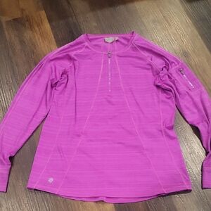 Athleta Fuchsia Long Sleeve Top